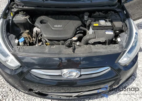 2015 Hyundai Accent Gls from USA, damaged, VIN KMHCT4AEXFU931866